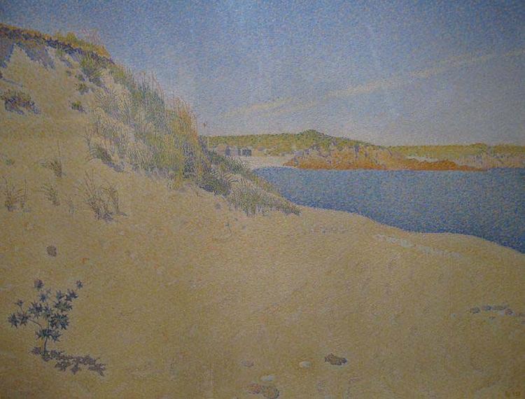 Paul Signac Beach at Saint-Briac By Paul Signac oil painting picture